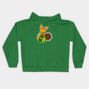 Boxing Kangaroo Kids Hoodie